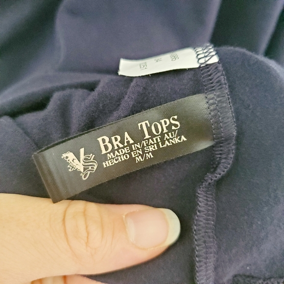 Victoria's Secret bra tops blue strapless dress - Picture 7 of 9